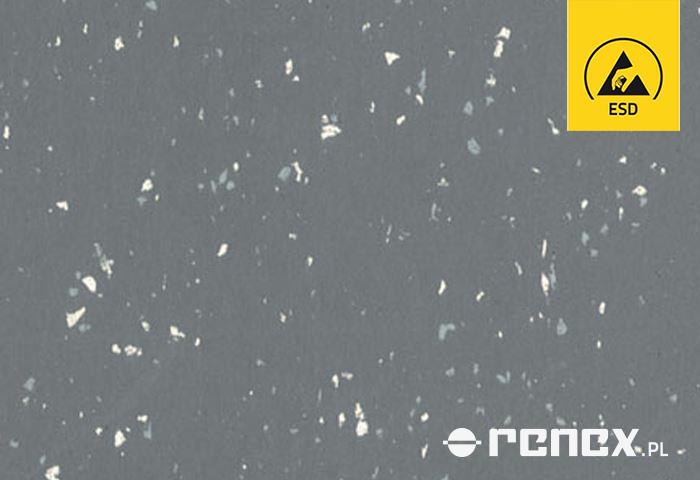 Pavimento antiestático GRANITO G308, rollo de 1,22×10 m, foto del fabricante (RENEX/REECO)
