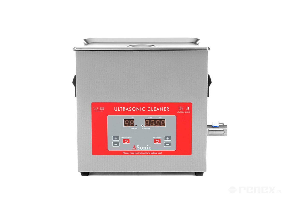 Limpiador ultrasónico profesional 6400 ml con función degas, 40 kHz, foto del fabricante (RENEX/REECO)